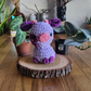 MAGGIE - Vachette en crochet Mauve / Violette