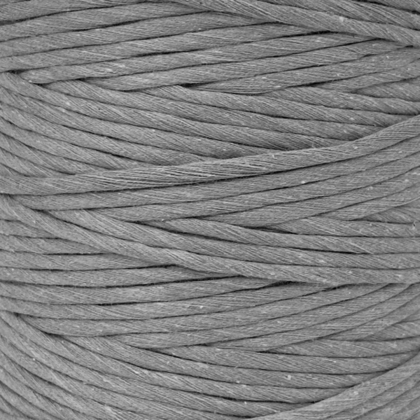 Bobine coton peigné macramé 500 g - Gris clair