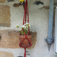 JUNE - Suspension plante macramé Terracotta